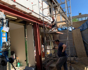 Structural integrity and beam installation project by SBS Structures